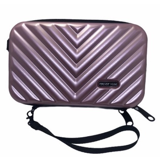 Bolsa De Blogueira Transversal Mini Bag Influencer Clutch Cor Lilás
