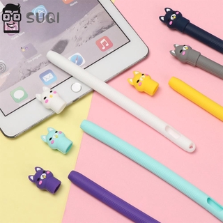 SUQI Capa Protetora Flexível De Silicone Kawaii Para Apple Pencil 1st Generation (1)