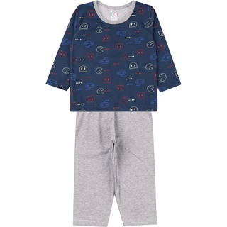 Pijama Infantil Masculino Manga Longa Calça menino (4)