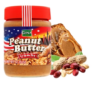Pasta Amendoim - Peanut Butter Crunchy Gina - Importado Áustria