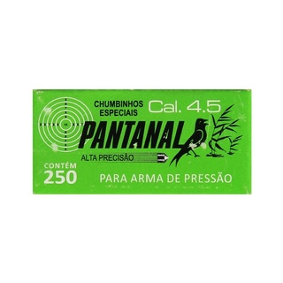 Munição Pantanal 4.5mm 250un.- Plurimetais