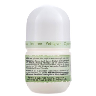 Desodorante Roll-on Natural de Tea Tree 70ml – BioEssência (1)