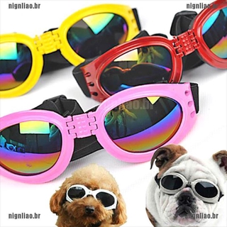 【 nignliao 】 Foldable Óculos Para Cães De Estimação Proteção À Prova D'água (8)