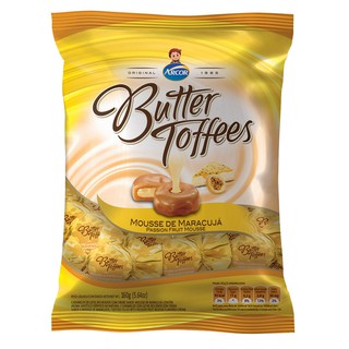 Bala Butter Toffees sabor Maracujá 500g