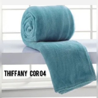 Cobertor Manta Casal Microfibra Cores Lisas Toque Macio (2)