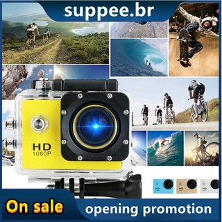 ✨Mini Hd 1080p 30FPS Mini Câmera 4K 2.0 Tela Mini Capacete 30m À Prova D 'Água Esportes Dv Micro Câmera Filmadora Mini
