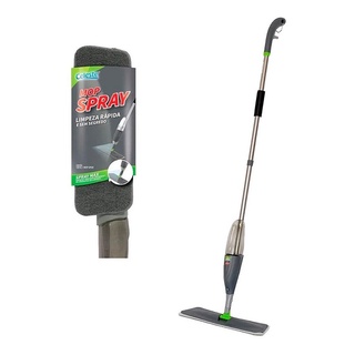Mop Spray Celeste Com Refil Microfibra Limpa Casa Fácil (4)