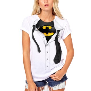 Baby-look feminina Disfarce Batman Batgirl