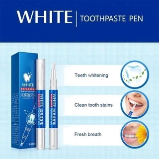 Caneta Clareadora Para Os Dentes Branqueadora/Removedor De Manchas/Dental Clareador/Higiene Bucal/Branco LKZ (5)