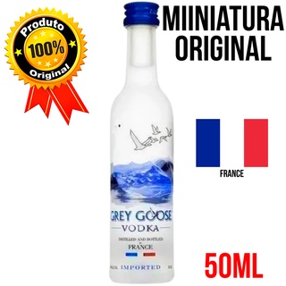 Mini Vodka Francesa Grey Goose 50ml Envio 24 Horas Miniatura Original Lacrada Importada