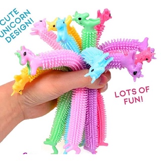 kit uma Floffy Unicorn Squishy Fidget Toys Pulseira Unicórnio Bichinhos Macio Estica Brinquedos Anti Stress Squeeze Pop it (2)