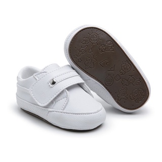Sapatênis Com Velcro Bebê Menino Sapato Social Batizado