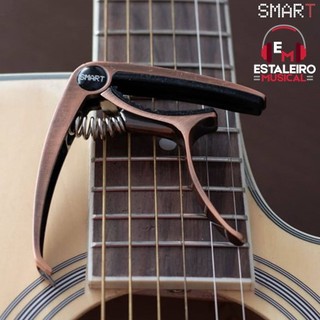 Braçadeira / Capotraste para Violão de aço e Guitarra marca Smart JX-40 B