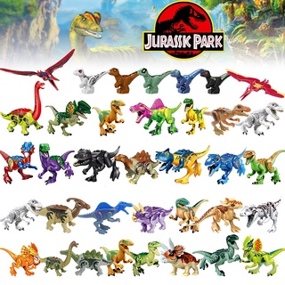 Mini Figuras De Ação Filme Jurassic World Dinossauro Animal Lego