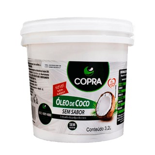 Oleo de Coco Sem Sabor 3,2 lts Copra