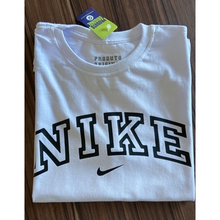Camiseta Nikee College 100% Algodão Modelo Unissex Masculino Feminina