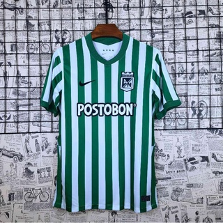 【N.ONE】 Camisa Da Casa Do Atlético Nacional 2021-22