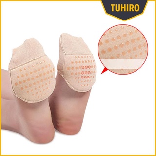 2x Cotton Women Cotton Toe Pads Pain Relief for High Heels Cushion
