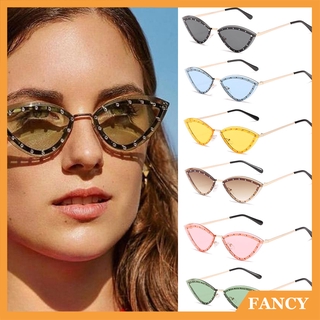 FANCY European and American Fashion Cat's Eye Round Triangle Sunglasses