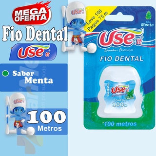 Fio Dental Use It Menta 100 Metros