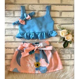 blusa + saia + tiara moda infantil blogueirinha para meninas (4)