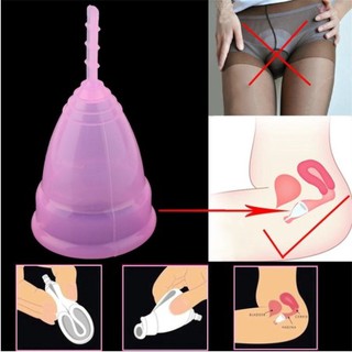 Coletor Menstrual Flerity Incenso / Copo Menstrual De Silicone De Qualidade M Dica Macia Para Cuirados Femininos