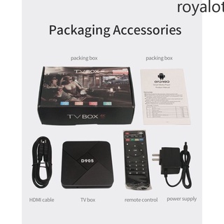 Caixa Smart Tv 3d Android D905 Player Multimídia Para Equipamentos De Vídeo/4+32gb royalot
