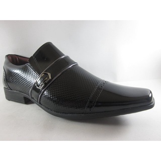 Sapato GOFER ref. 0831 sapato social em couro verniz preto (1)