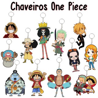 Chaveiro One Piece Anime Personalizado