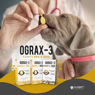 Ograx 500 mg Omega-3 Avert Para Cães E Gatos (2)