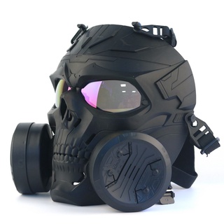 Máscara Militar Com Lente Anti-Embaçamento Para BB Gun CS Paintball Airsoft