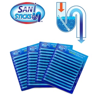12 Peças / Jogo Sani Sticks Desodorizador Evitar Tamancos / Ralo De Banheiro (1)
