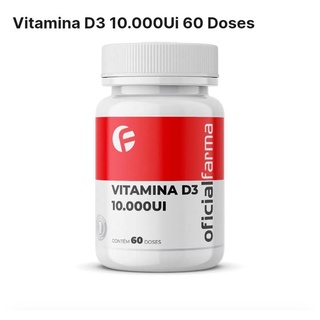 Vitamina D (colecalciferol) 10 000 UI 60 doses