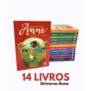 Kit 14 Livros Anne With An E Green Gables Serie Coleção Nova