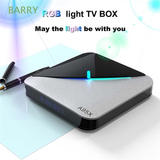 Barry S905X3 Android 9.0 A95X F3 Ar Receptor De Tv Amlogic Multimedia Player De Equipamentos De Vídeo Smart Tv Box Set Top Box