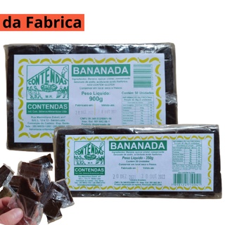Doce de Banana Bananada Mariola 350g (20und) e 900g (50Und)