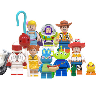 Mini Boneco Lego Toy Story 4 / Alien / Bonnie / Woody / Jessie