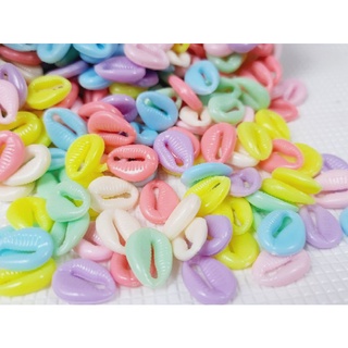 Buzios infantil 20 unidades colorido candy colors para bijuterias