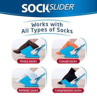 Calçador De Meias E Sapatos Sock Slider Rápida Fácil VersátiL (3)