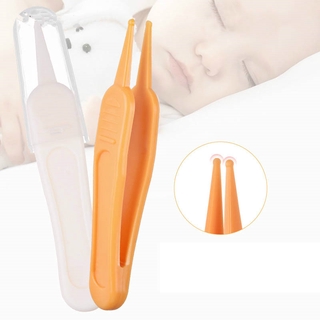 Segurança Do Bebê Dig Booger Clipe/Plástico Ouvido Nariz Limpo Pinças/Seguro Fórceps Limpeza Suprimentos/Cuidados Infantil Forcep/De
