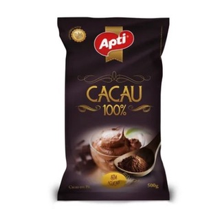 Cacau Em Pò Puro 100% Zero Açúcar S/glúten Premium Apti