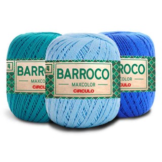 Barbante Barroco Maxcolor /fios (4/6) 200g