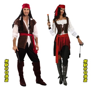 cosplay Halloween Traje Adulto Do Desempenho Pirata Role Costume Caribe
