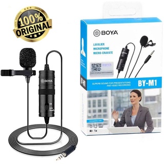 Microfone Lapela BOYA By-m1 ORIGINAL Omnidirecional Pronta Entrega
