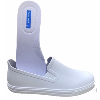 Sapato Branco Fechado Enfermagem Lanchonete Confortável Croc Barato Promoção Profissional Restaurante Unissex Sapato JOB Cor Branco