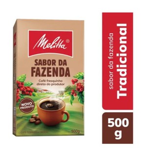 Melitta Café Sabor da Fazenda Vácuo 500g Torrado e Moído (1)