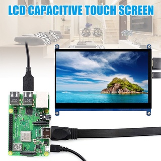 7 Polegada Tela Sensível Ao Toque 1024x600 Resolução Display Lcd Hdmi Tft Monitores Compatível Para Raspberry Pi