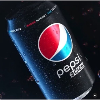 Pepsi Black Zero Açucar Lata - 350 ml