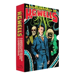 Box - A ficção científica de H. G. Wells + Marcador + Card (1)