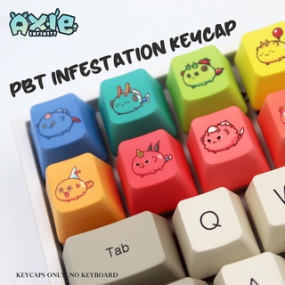 Axie Infinity OEM Profile PBT Sublimation Decoration Personality Keycap